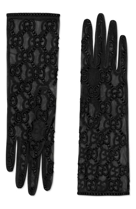 gucci gloves lace